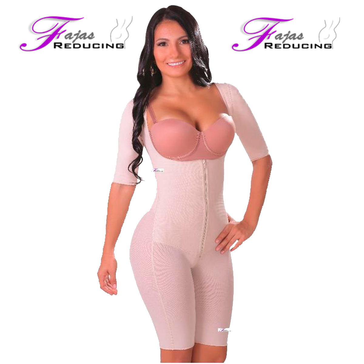 Fajas Salome 0218, Colombian Faja, High Waist Shorts, Body Shaper w