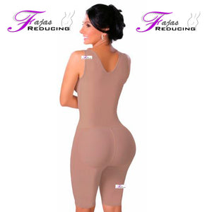 Colombian Long and full back body shaper  - Faja Reductora Cobertura total de espalda