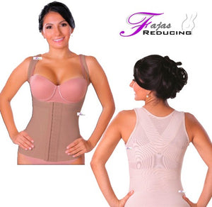 Colombian Full back body shaper with hooks - Faja Reductora Colombiana –  Fajas COLOMBIANAS Reducing