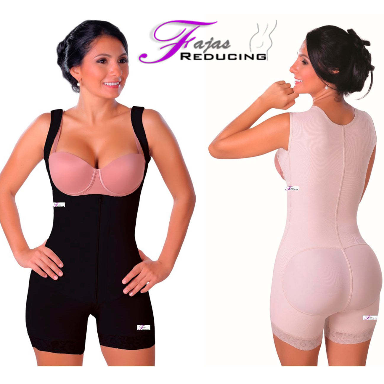 Colombian Full back body Shaper short - Faja Reductora short Cobertura –  Fajas COLOMBIANAS Reducing